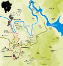 Itinéraire map